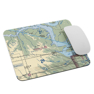 W L Thompson Airport (SD57) VFR Sectional Mouse Pad