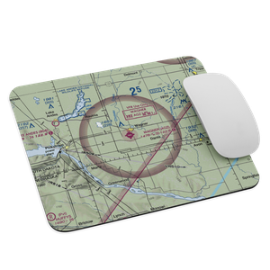 Wagner Municipal Airport (AGZ) VFR Sectional Mouse Pad