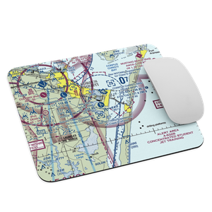 Waldron Field Nolf Airport (NWL) VFR Sectional Mouse Pad