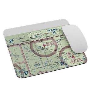 Walhalla Municipal Airport (96D) VFR Sectional Mouse Pad