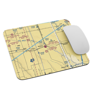 Wallace Municipal Airport (64V) VFR Sectional Mouse Pad
