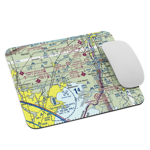 Wards Long Acres Airport (MI15) VFR Sectional Mouse Pad
