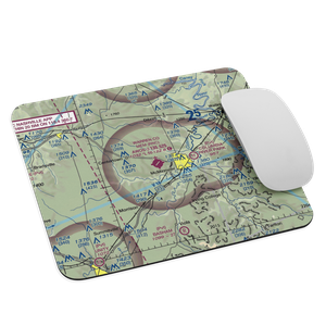 Warren County Memorial Airport (RNC) VFR Sectional Mouse Pad