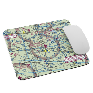 Warsaw Municipal Airport (ASW) VFR Sectional Mouse Pad