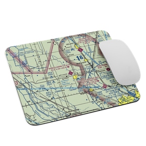 Wasco Kern County Airport (L19) VFR Sectional Mouse Pad