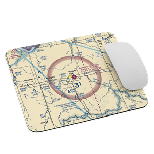 Watford City Municipal Airport (S25) VFR Sectional Mouse Pad