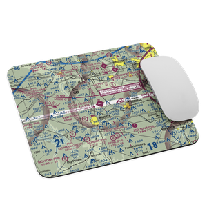 Wayne County Airport (BJJ) VFR Sectional Mouse Pad
