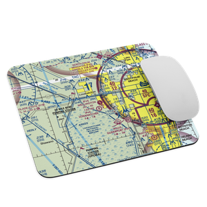 Wellington Aero Club Airport (FD38) VFR Sectional Mouse Pad