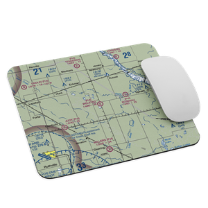 Welstad Farms Airstrip (NA73) VFR Sectional Mouse Pad