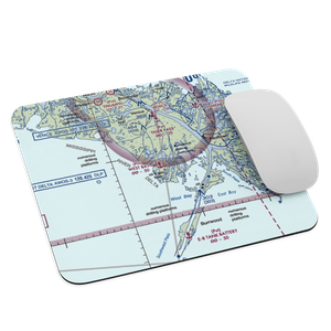 West Bay Seaplane Base (LA98) VFR Sectional Mouse Pad