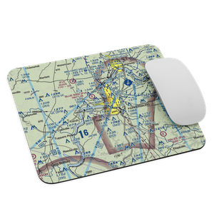 West Parkersburg Seaplane Base (WV38) VFR Sectional Mouse Pad