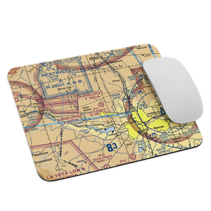 West Pueblo Airport (7CO8) VFR Sectional Mouse Pad