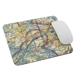 Western Carolina Regional Airport (RHP) VFR Sectional Mouse Pad