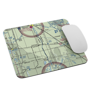 Wetherbee Farm Airport (1MN0) VFR Sectional Mouse Pad