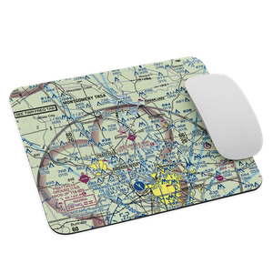 Wetumpka Municipal Airport (08A) VFR Sectional Mouse Pad