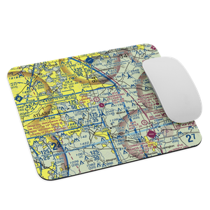 Whispering Pines Airport (GA80) VFR Sectional Mouse Pad