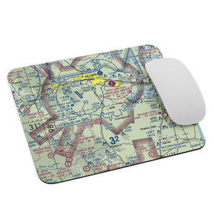 White Airport (69TS) VFR Sectional Mouse Pad