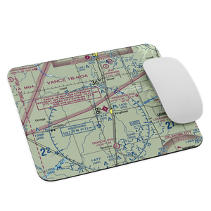 White Airport (6OK0) VFR Sectional Mouse Pad