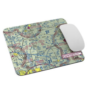 White Oak Field (OH87) VFR Sectional Mouse Pad