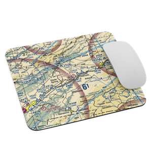 White Oak Stand Airport (VA11) VFR Sectional Mouse Pad