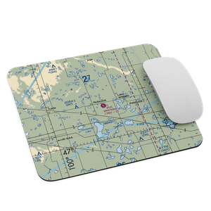 Whitman Field (ND54) VFR Sectional Mouse Pad