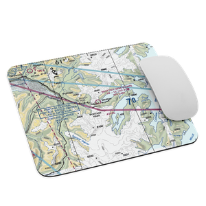 Whittier Airport (IEM) VFR Sectional Mouse Pad