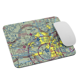 Wiley Post Airport (PWA) VFR Sectional Mouse Pad