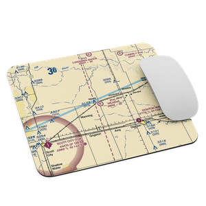 Wilkens Airport (32KS) VFR Sectional Mouse Pad