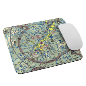 Wilkes Barre Wyoming Valley Airport (WBW) VFR Sectional Mouse Pad
