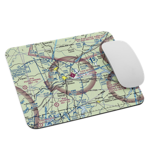William M Tuck Airport (W78) VFR Sectional Mouse Pad
