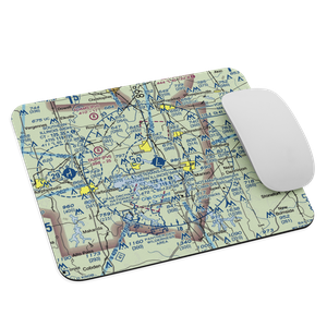 Williamson County Regional Airport (MWA) VFR Sectional Mouse Pad