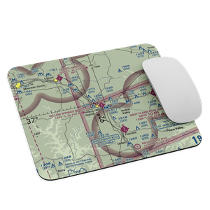 Willow Springs Memorial Airport (1H5) VFR Sectional Mouse Pad