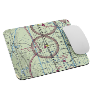 Willows Glenn County Airport (WLW) VFR Sectional Mouse Pad