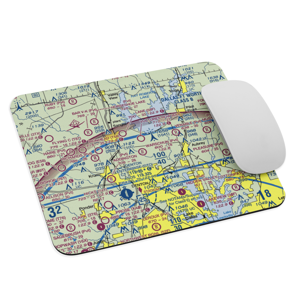 Windy Hill Airport (46XS) VFR Sectional Mouse Pad 