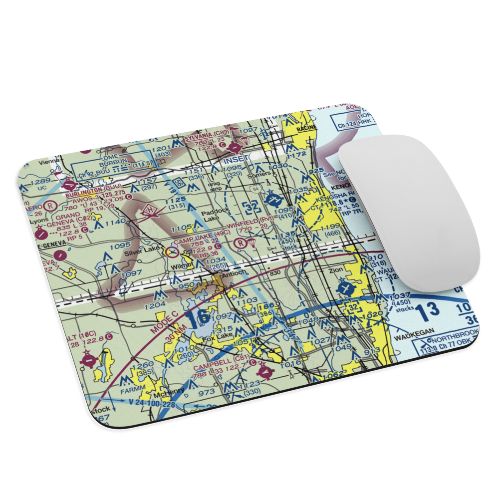Winfield Airport (WI58) VFR Sectional Mouse Pad 