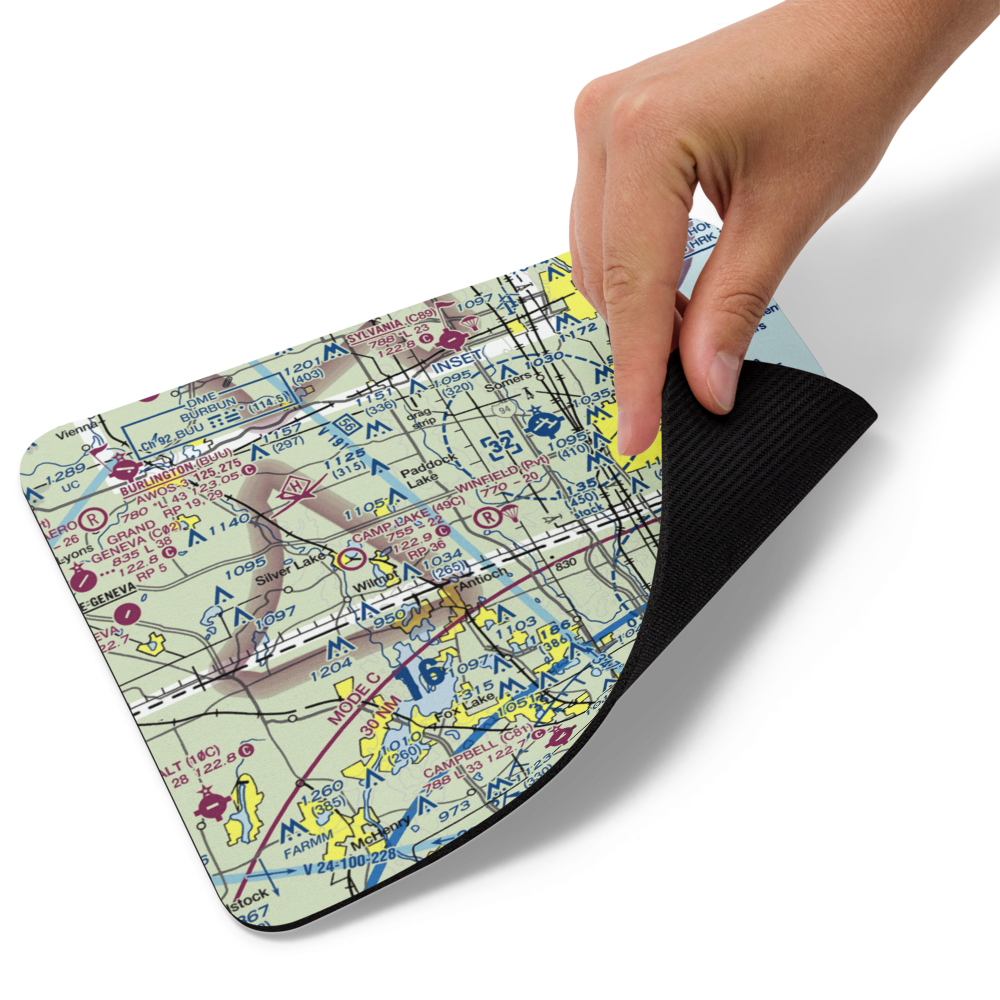 Winfield Airport (WI58) VFR Sectional Mouse Pad 