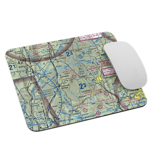 Wings Ago Airstrip (CT42) VFR Sectional Mouse Pad