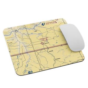 Winifred Airport (9S7) VFR Sectional Mouse Pad
