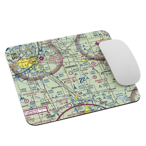Wm 'Tiny' Zehnder Field (66G) VFR Sectional Mouse Pad