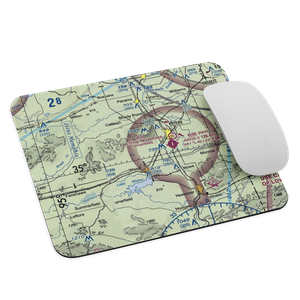 Wolf Mountain Airport (OK59) VFR Sectional Mouse Pad