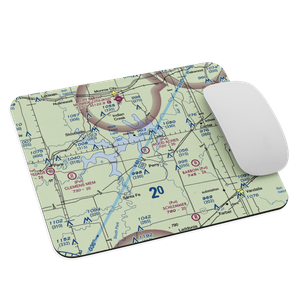 Wood Acres Airport (7MO1) VFR Sectional Mouse Pad