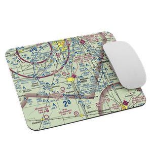 Wood County Airport (1G0) VFR Sectional Mouse Pad