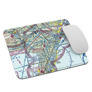 Woodbine Municipal Airport (OBI) VFR Sectional Mouse Pad