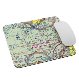 Woodside Airport (2MI0) VFR Sectional Mouse Pad