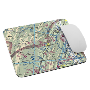 Woodstock Airport (VG55) VFR Sectional Mouse Pad