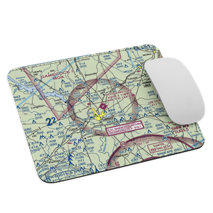 Woodward Field (CDN) VFR Sectional Mouse Pad