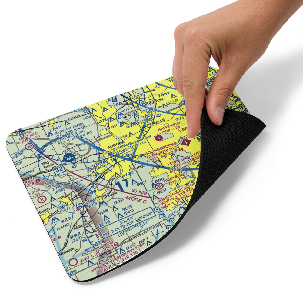 Wormley Airport (85LL) VFR Sectional Mouse Pad 
