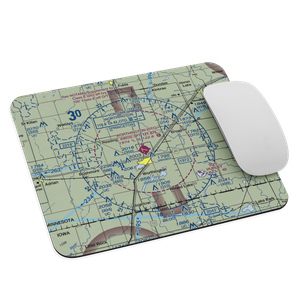 Worthington Municipal Airport (OTG) VFR Sectional Mouse Pad