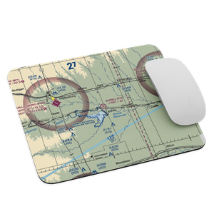 Wyrill Farming Airport (25KS) VFR Sectional Mouse Pad