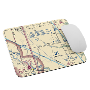 X1 Ranch Airport (8NE5) VFR Sectional Mouse Pad